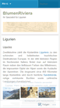 Mobile Screenshot of blumenriviera.wordpress.com