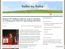 Tablet Screenshot of habanahaba.wordpress.com