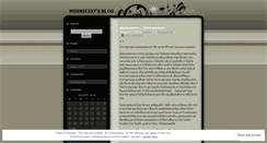 Desktop Screenshot of minnie337.wordpress.com