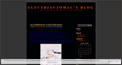 Desktop Screenshot of electriautomac.wordpress.com