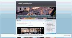 Desktop Screenshot of greatromepiazzas.wordpress.com