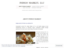 Tablet Screenshot of indigotalk.wordpress.com