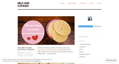 Desktop Screenshot of milkandcookiessa.wordpress.com