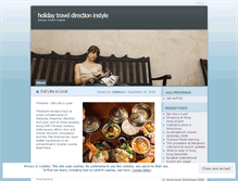 Tablet Screenshot of holidaytravelling.wordpress.com