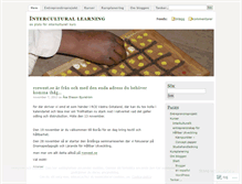 Tablet Screenshot of intercultlearn.wordpress.com