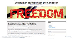 Desktop Screenshot of endhumantrafficking.wordpress.com