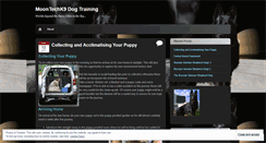 Desktop Screenshot of moontechk9.wordpress.com