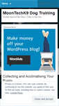Mobile Screenshot of moontechk9.wordpress.com