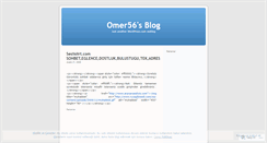 Desktop Screenshot of omer56.wordpress.com