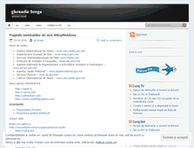 Tablet Screenshot of ghenadiebrega.wordpress.com