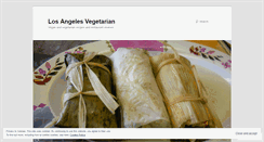 Desktop Screenshot of lavegetarian.wordpress.com