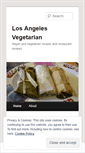 Mobile Screenshot of lavegetarian.wordpress.com
