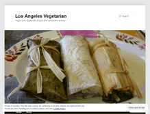 Tablet Screenshot of lavegetarian.wordpress.com