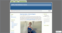 Desktop Screenshot of ampmodels.wordpress.com