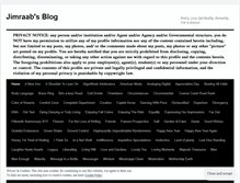 Tablet Screenshot of jimraab.wordpress.com