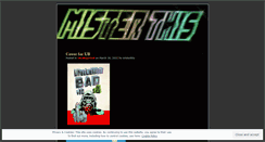 Desktop Screenshot of misterthis.wordpress.com