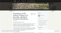 Desktop Screenshot of mymarginalia.wordpress.com