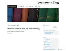 Tablet Screenshot of 9eunews.wordpress.com