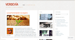 Desktop Screenshot of ladyverd.wordpress.com
