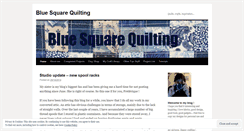 Desktop Screenshot of bluesquarequilting.wordpress.com