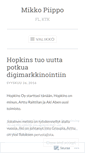 Mobile Screenshot of mikkopiippo.wordpress.com