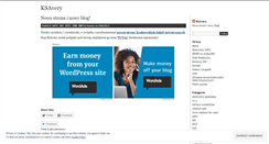 Desktop Screenshot of ksavery.wordpress.com