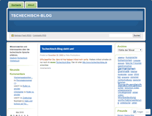 Tablet Screenshot of czech1.wordpress.com