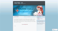 Desktop Screenshot of animeglobal.wordpress.com