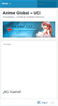 Mobile Screenshot of animeglobal.wordpress.com