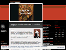 Tablet Screenshot of nasihatparasufi.wordpress.com