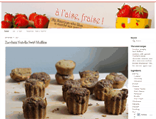 Tablet Screenshot of alaisefraise.wordpress.com