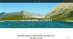 Desktop Screenshot of confessionsofanadstudent.wordpress.com