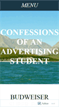 Mobile Screenshot of confessionsofanadstudent.wordpress.com