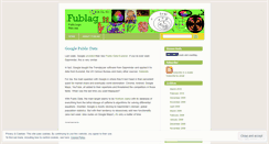 Desktop Screenshot of fublag.wordpress.com