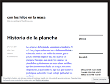 Tablet Screenshot of madejas.wordpress.com