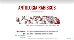 Desktop Screenshot of antologiarabiscos.wordpress.com