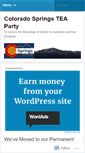 Mobile Screenshot of cspringspatriot.wordpress.com