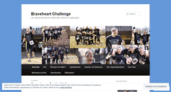 Desktop Screenshot of braveheartchallenge.wordpress.com