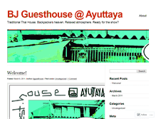 Tablet Screenshot of bjguesthouse.wordpress.com