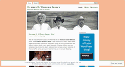 Desktop Screenshot of hermanwilburn.wordpress.com
