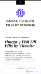Mobile Screenshot of omega3fishoilpillsbyvitawise.wordpress.com