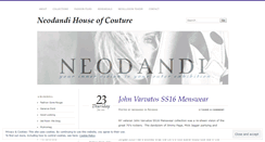 Desktop Screenshot of neodandi.wordpress.com