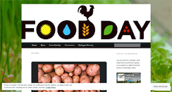 Desktop Screenshot of fooddaywa.wordpress.com