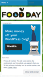 Mobile Screenshot of fooddaywa.wordpress.com