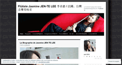 Desktop Screenshot of flutistejasmine.wordpress.com