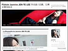 Tablet Screenshot of flutistejasmine.wordpress.com