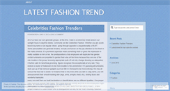 Desktop Screenshot of fashioncrop.wordpress.com