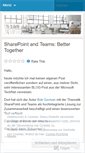 Mobile Screenshot of martinschlenker.wordpress.com