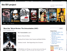 Tablet Screenshot of 501project.wordpress.com