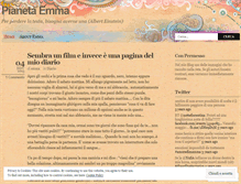 Tablet Screenshot of emmalucherini.wordpress.com